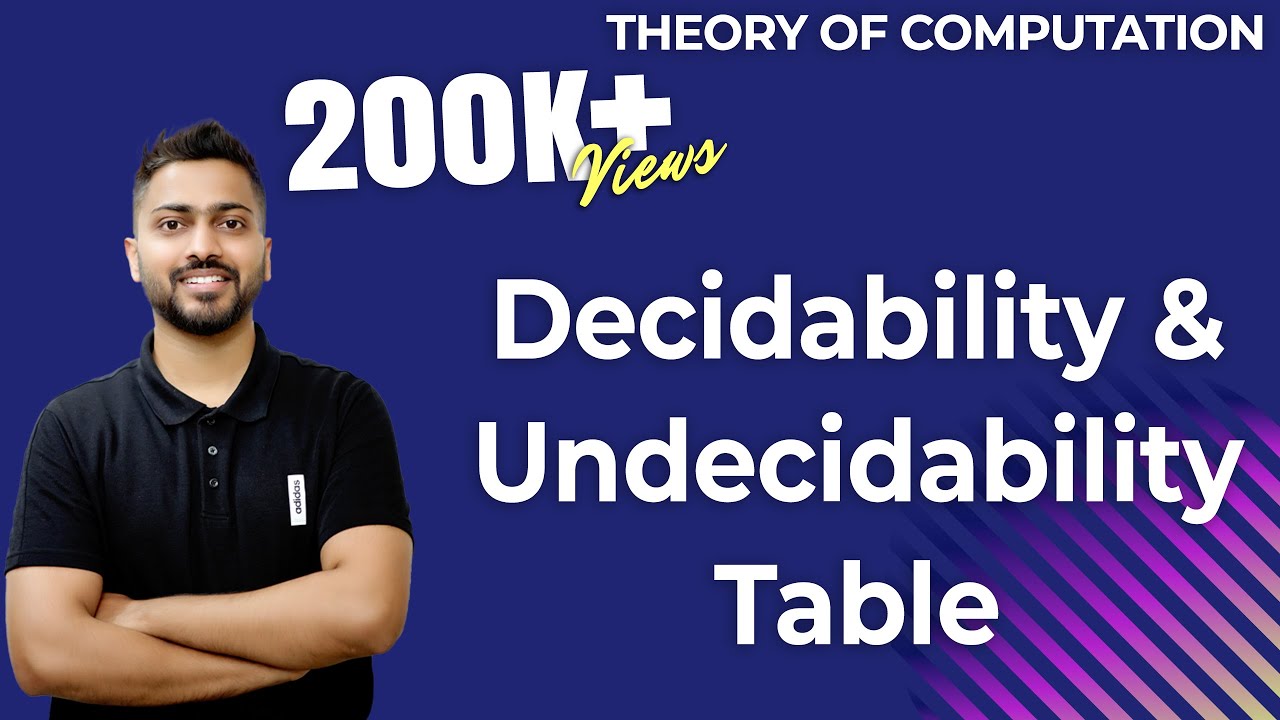Decidability & Undecidability Table Explained | All Languages in TOC 📊