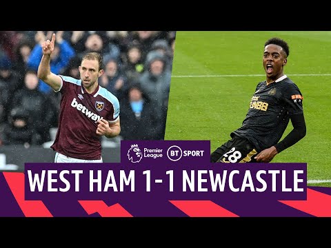 West Ham vs Newcastle (1-1) | Willock makes it six unbeaten for Magpies! | Premier League highlights