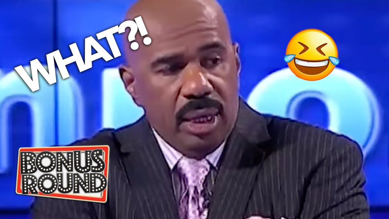 Funny Family Feud Fast Money Moments with Steve Harvey 😂