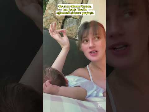 Oyuncu Gizem Karaca, Kızı Leyla Yaz ile Eğlenceli Anlarını Paylaştı #gizemkaraca #magazin #magazine