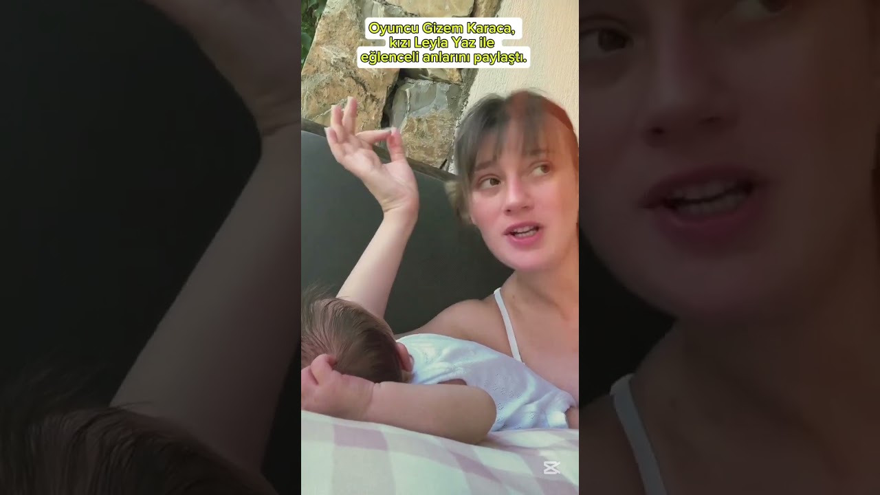 Gizem Karaca ve Kızı Leyla Yaz'dan Eğlenceli Anlar 🌟