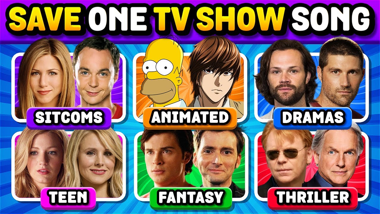 Save One 2000s TV Show Song per Genre 🎶