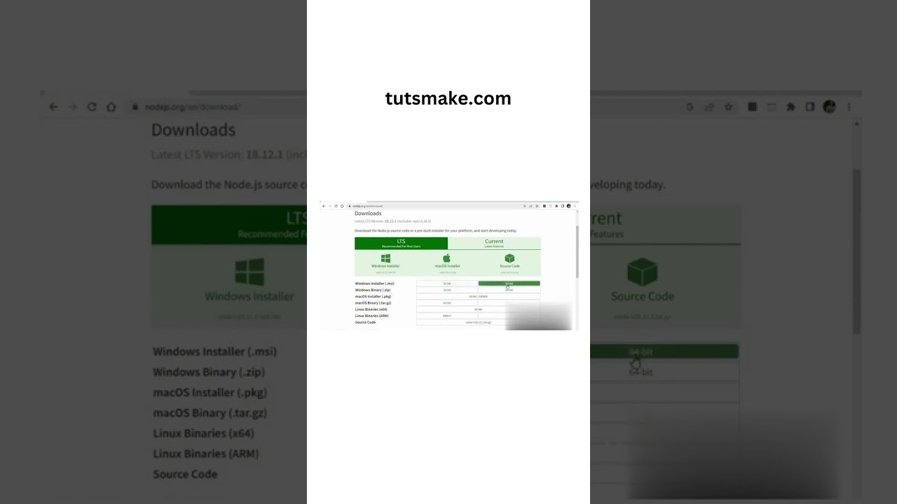 Quick Guide: Installing Node.js & npm on Windows 11 ๐