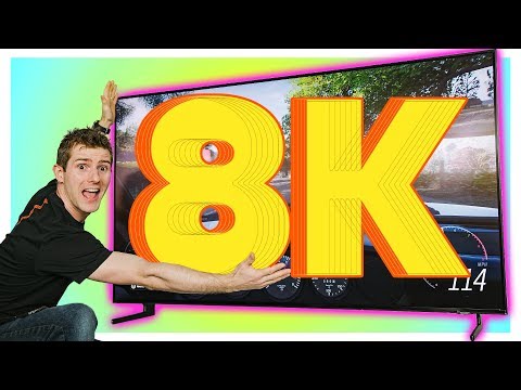 Gaming on the First 8K TV by Samsung