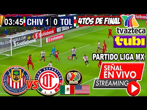 🔴 CHIVAS FEMENIL vs TOLUCA EN VIVO | ✅CHIVAS TV | 4TOS FINAL LIGA MX | Donde ver Toluca vs Chivas