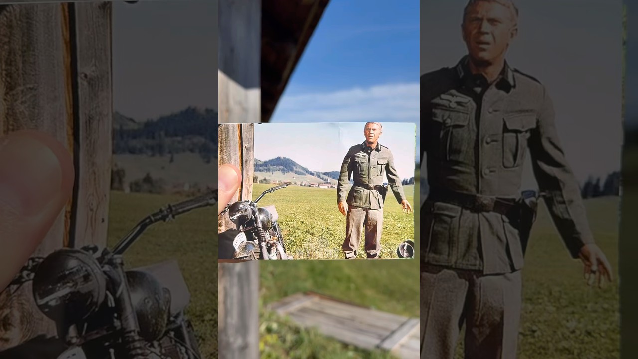 Steve McQueen: The Cooler King – Then & Now in Bavaria 🏍️