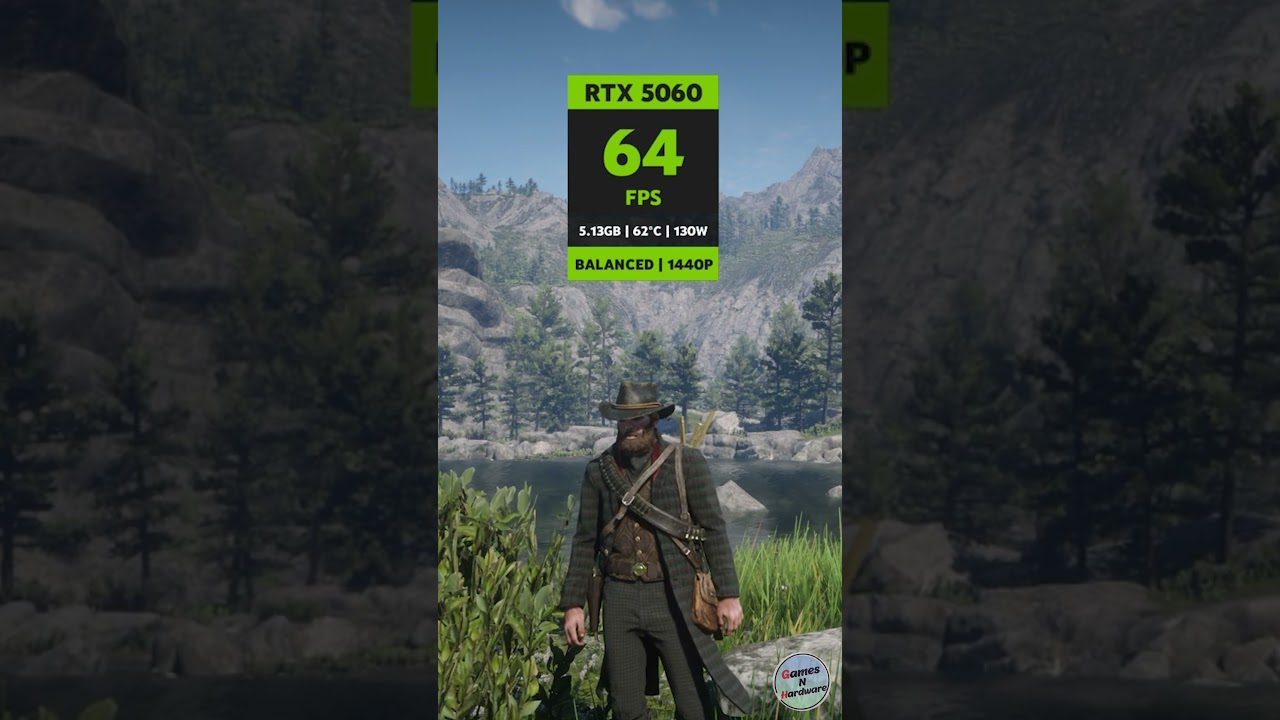 Red Dead Redemption 2 vs RTX 5060 | Graphics Comparison