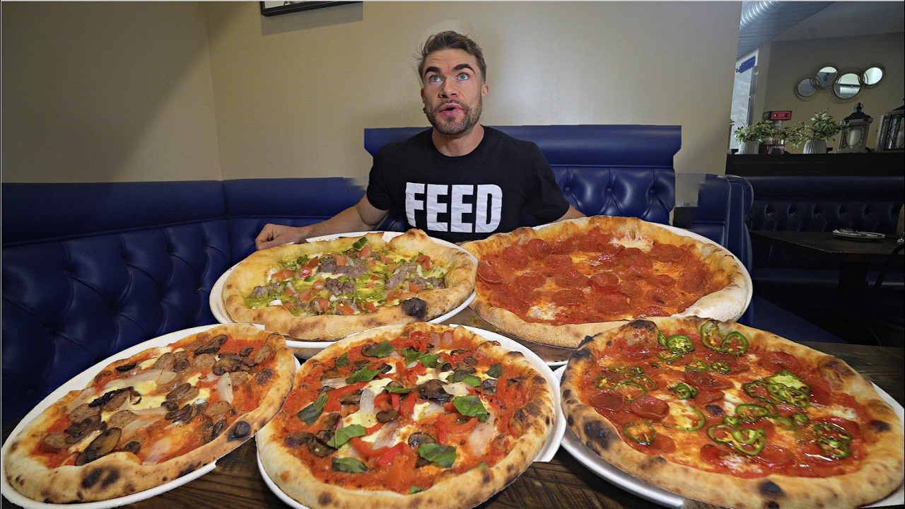25-Minute Monster Pizza Challenge 🍕