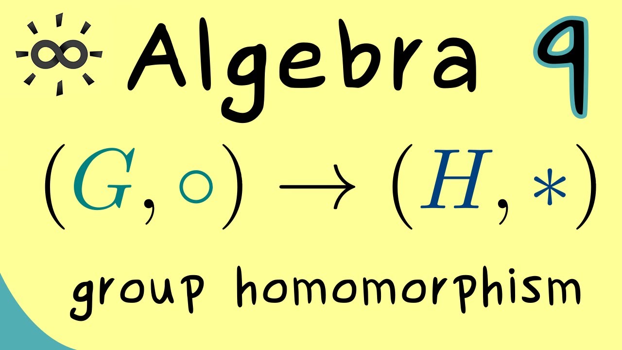 Algebra 9 | Group Homomorphisms