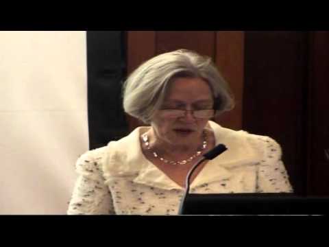 Shirley Tilghman gives opening remarks at Princeton University's Turing Centennial Celebration