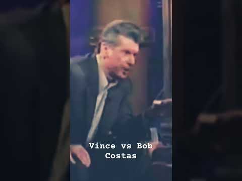 Vince McMahon nearly attacks Bob Costas