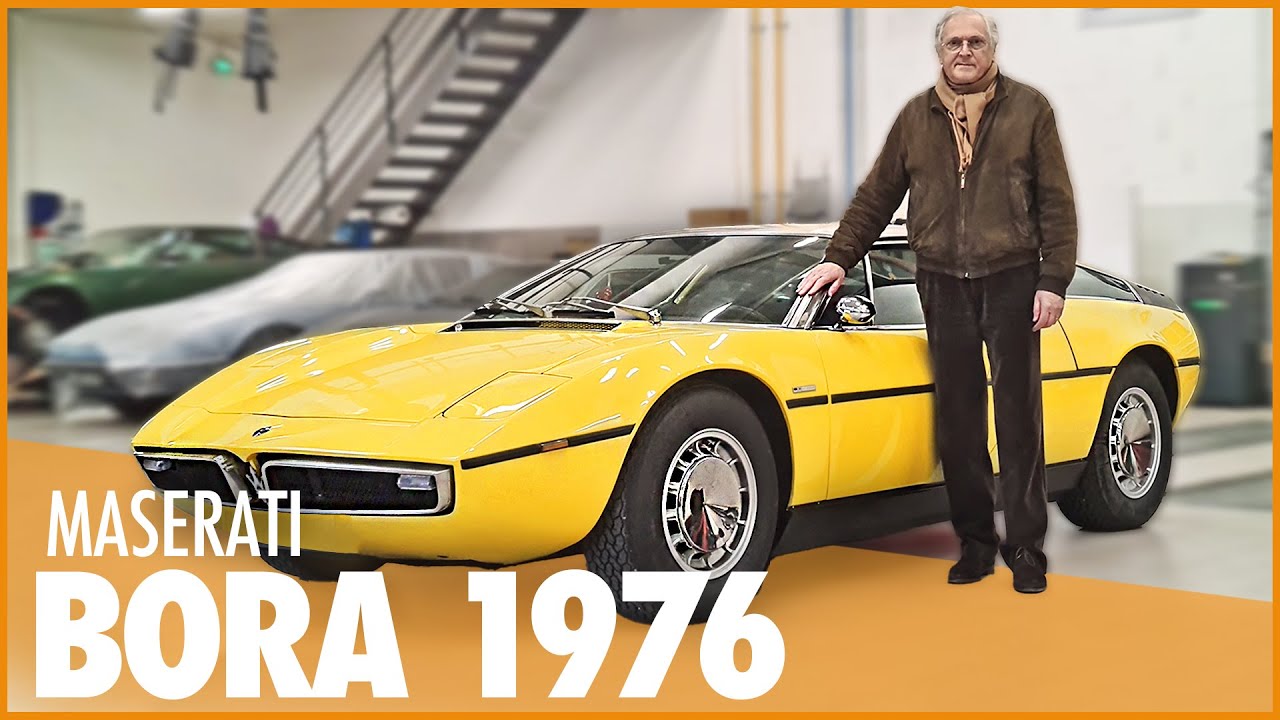Maserati Bora 1976 : Une Voiture Unique 🇮🇹