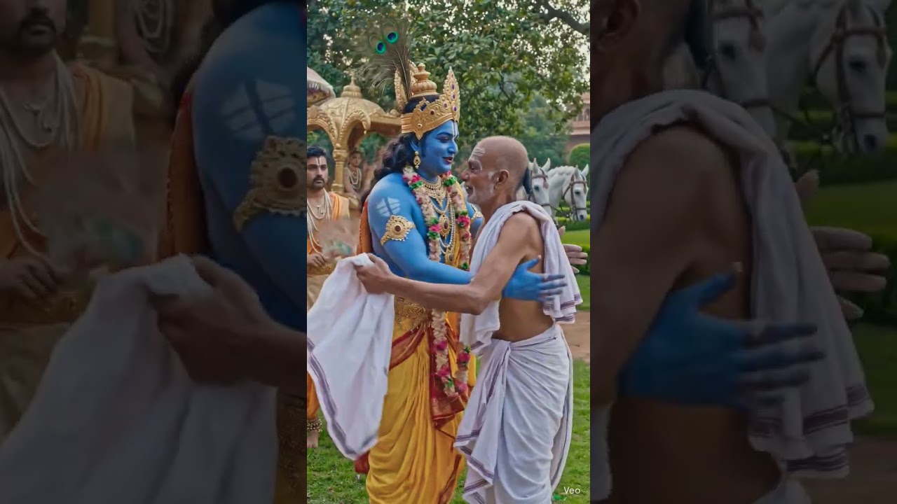 Aasan Chhod Chale Bhagwan Jab Suni Sudama Aaye#youtube #bhaktivibes #viral #sorts #devotionalbhajan