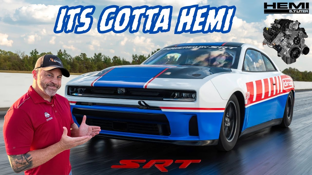 🔥 Dodge Unveils the 2026 Charger Drag Pack with a Powerful New V8!