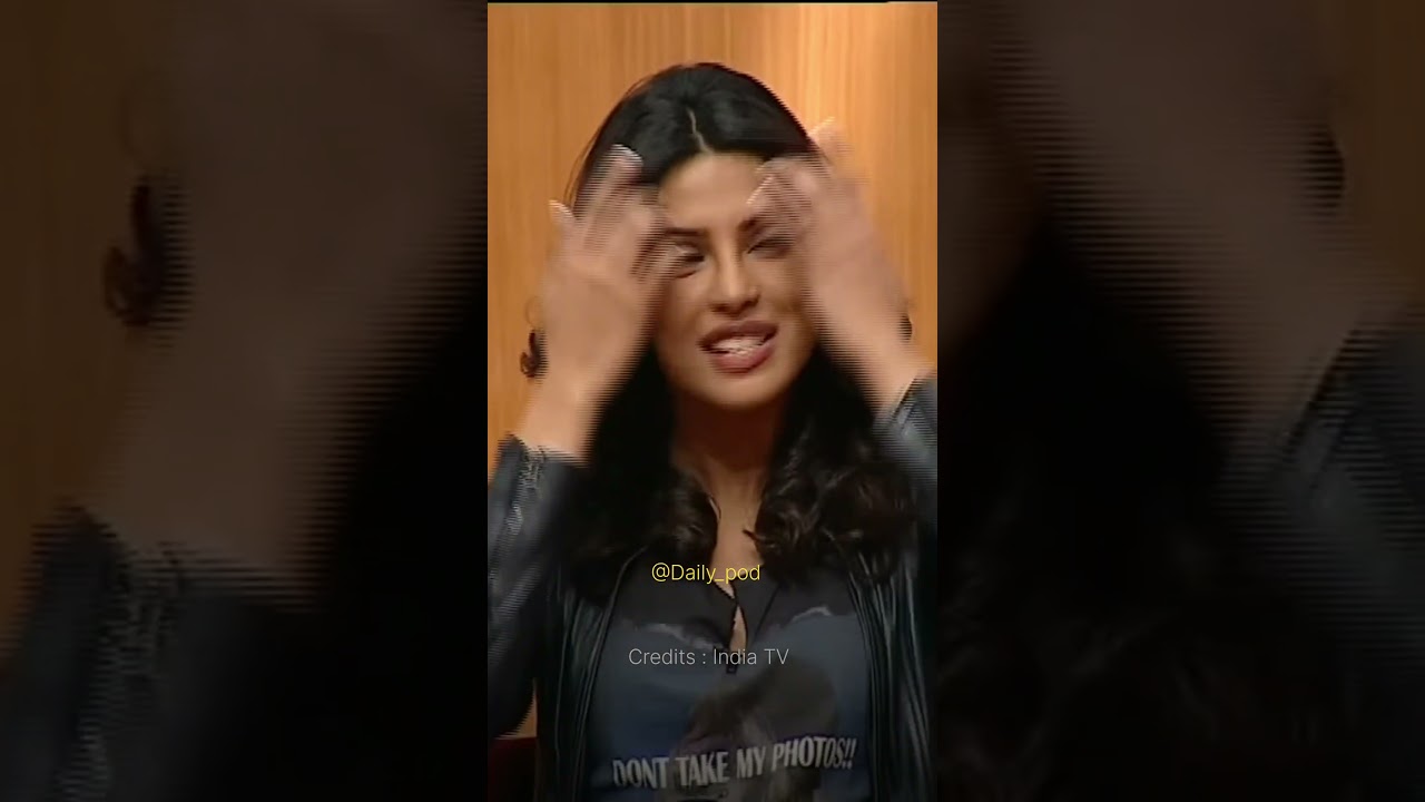 Priyanka Chopra on Shah Rukh Khan 😅