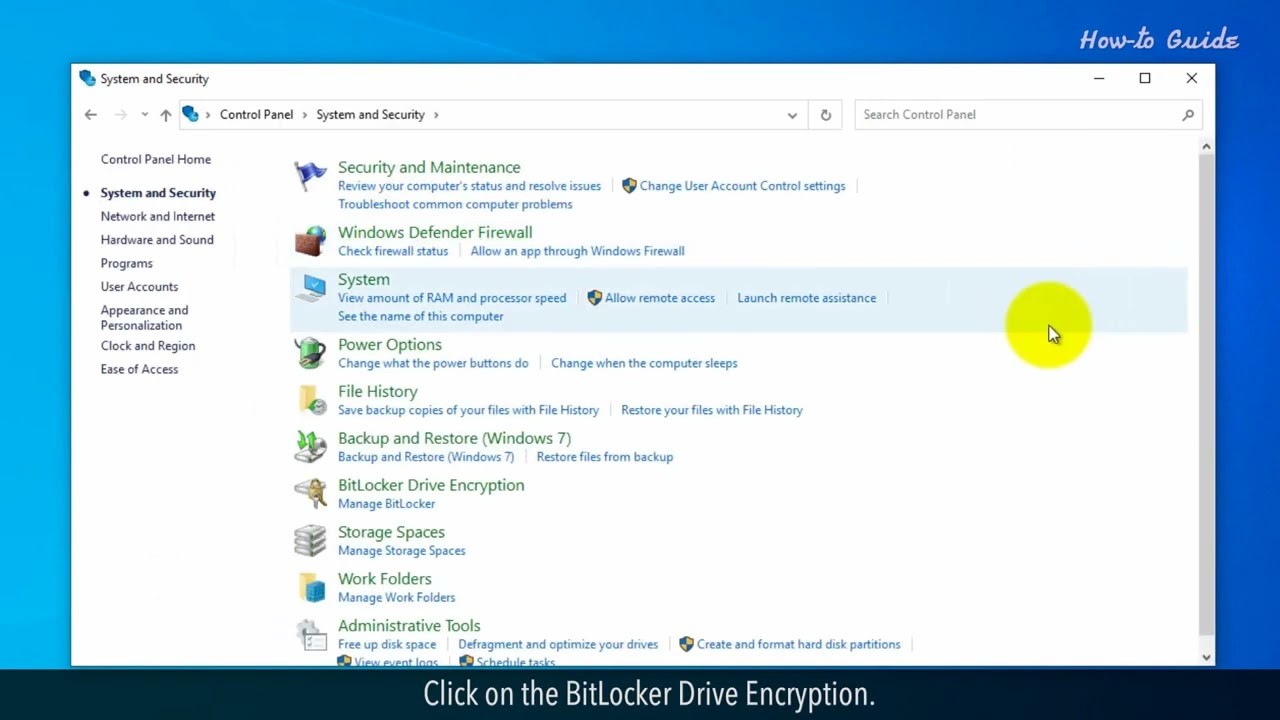 Guide to Setting Up BitLocker Encryption on Windows