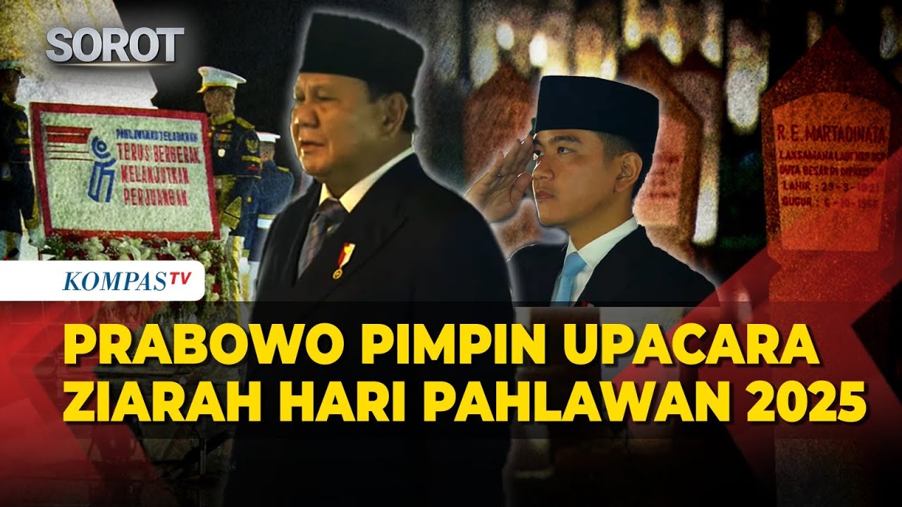 Prabowo Pimpin Ziarah dan Renungan Hari Pahlawan 2025 ๐ฎ๐ฉ