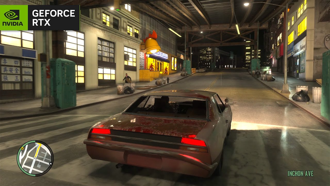 GTA IV RTX Remix Path Tracing & HD Textures