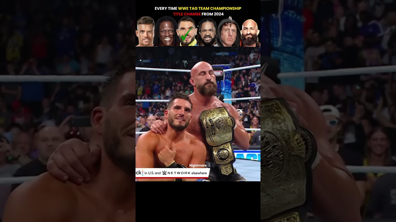 Every Tag Team Championship Title Change in 2024 | WWE Best Edit