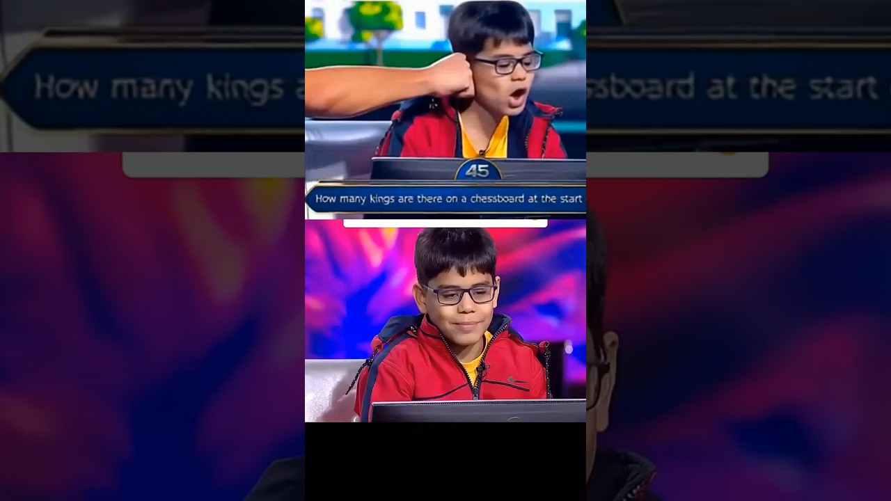 Hilarious KBC Kid's Overconfidence Shocks Everyone! 😂