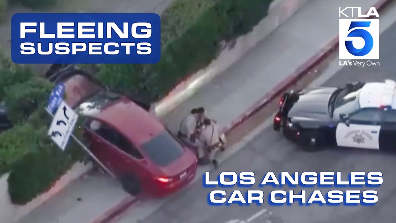 LA Police Chase Robbery Suspects & More in 2025 🚓