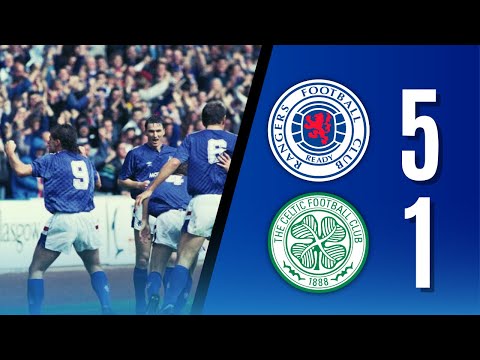 Rangers 5-1 Celtic |(Aug 1988)| HD Highlights