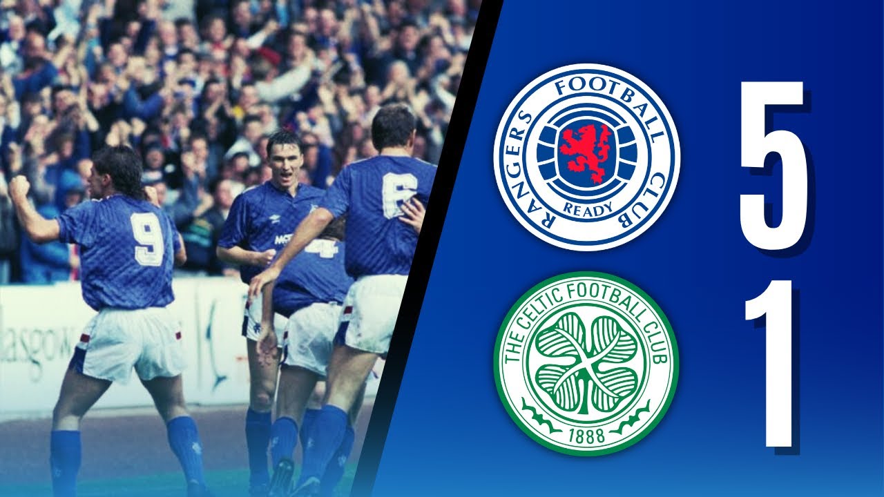 Historic 5-1 Victory: Rangers Dominate Celtic in August 1988 β½