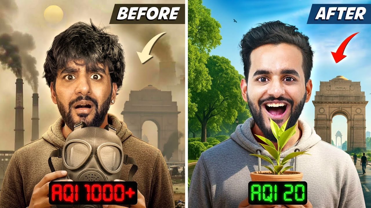 Transforming Delhi into a Green City 🌿