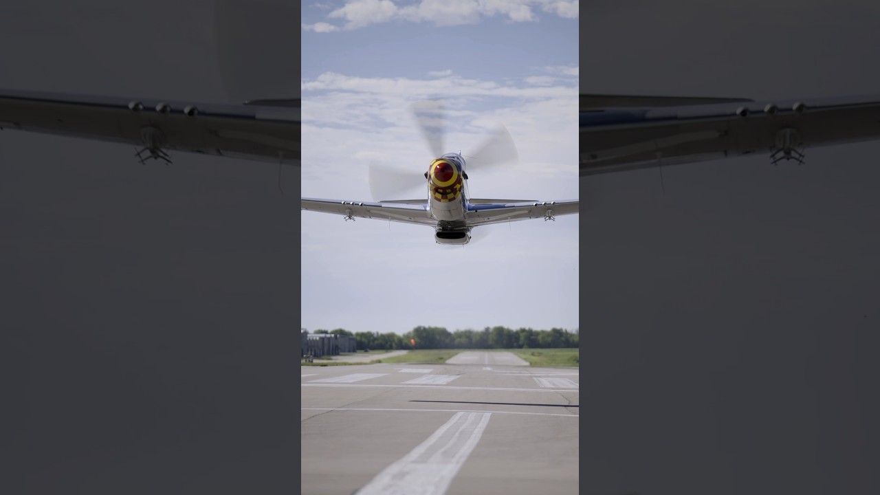 Unmatched P-51 Takeoff Experience โ๏ธ | Warbird Aviation & ASMR Highlights