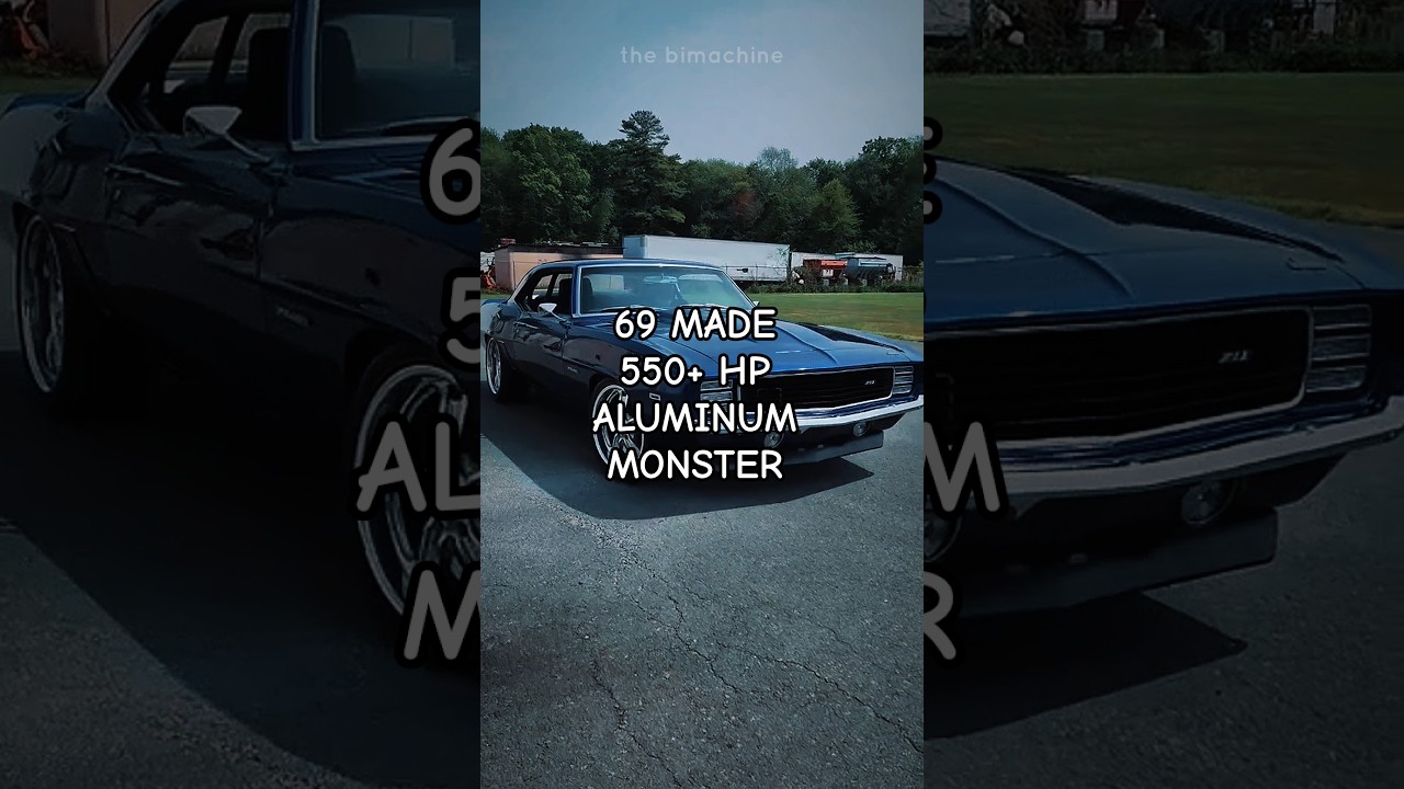 1969 Chevrolet Camaro ZL1: The Aluminum Monster 🚗
