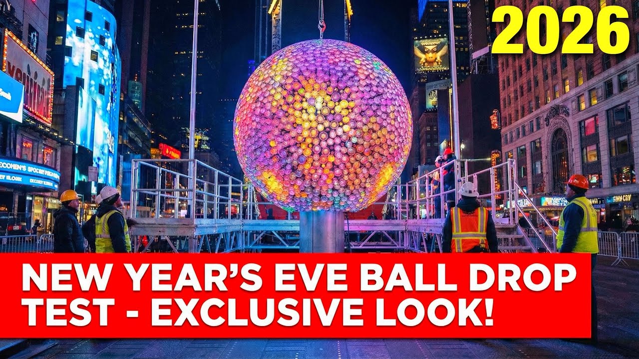 NYC Times Square New Year's Eve Ball Drop 2026 π