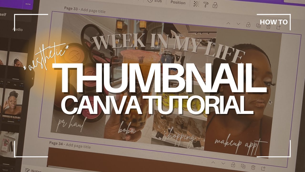 How to Make Your Youtube Channel Stand Out With Aesthetic Thumbnails In Canva - 2023 Tips!