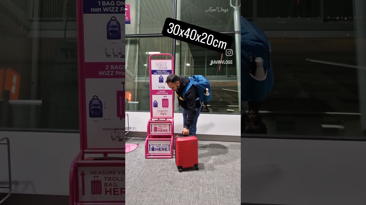 Wizzair Baggage Policy 2024: Complete Guide to Trolley & Carry-On Sizes ✈️