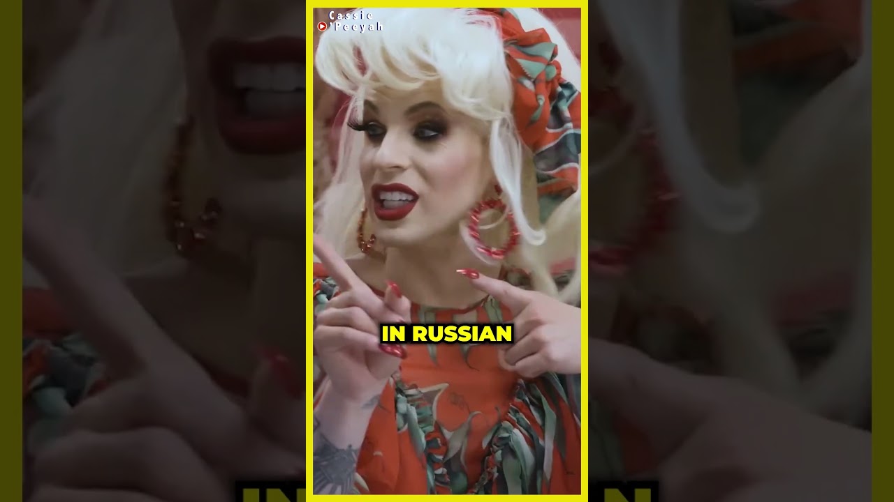Trixie Learns Russian with Katya & Plane Jane 🇷🇺