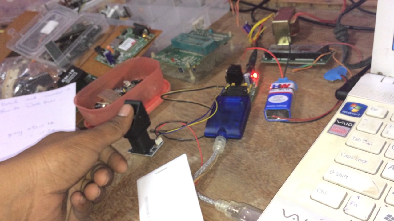 Fingerprint Scanner for Secure Access