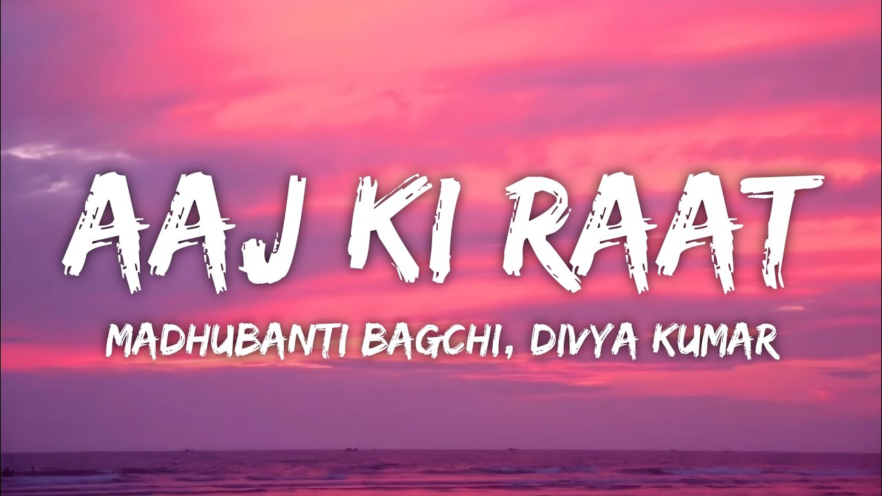 Aaj Ki Raat Lyrics from Stree 2 🎶