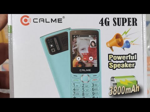 CALME 4G SUPER|3800mAh|Powerful Speak|1GB/8GB|Type-C-Charger|what's App Video Calling #4g #unboxing