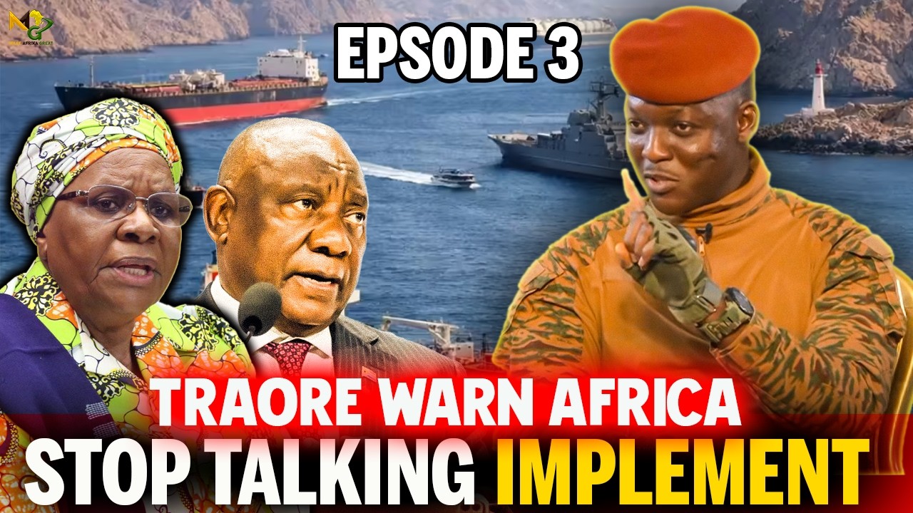 Capt. Traore Urges Africa to Act, Not Just Talk ✋