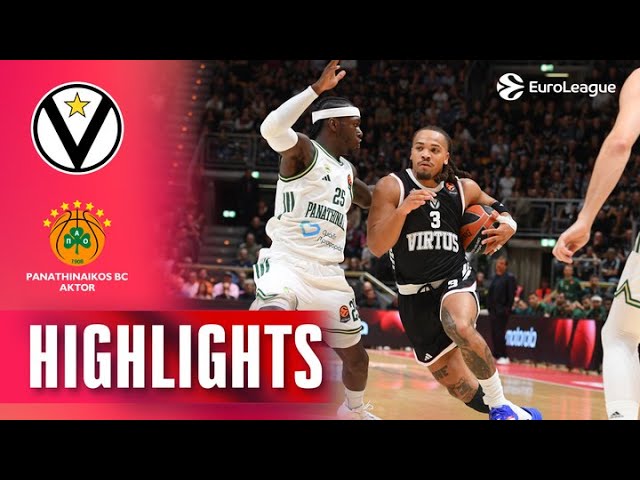 Virtus Bologna vs Panathinaikos | R6 Basketball Highlights 2025–26
