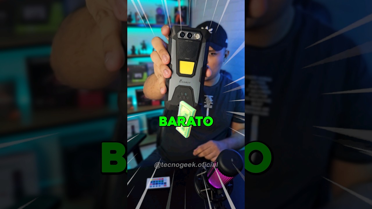 Celular Indestrutível Fossibot F106 Pro 🛡️