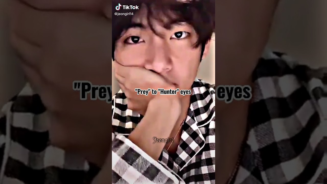 Prey to Hunter eyes🌚 #V #Taehyung 👀🚫