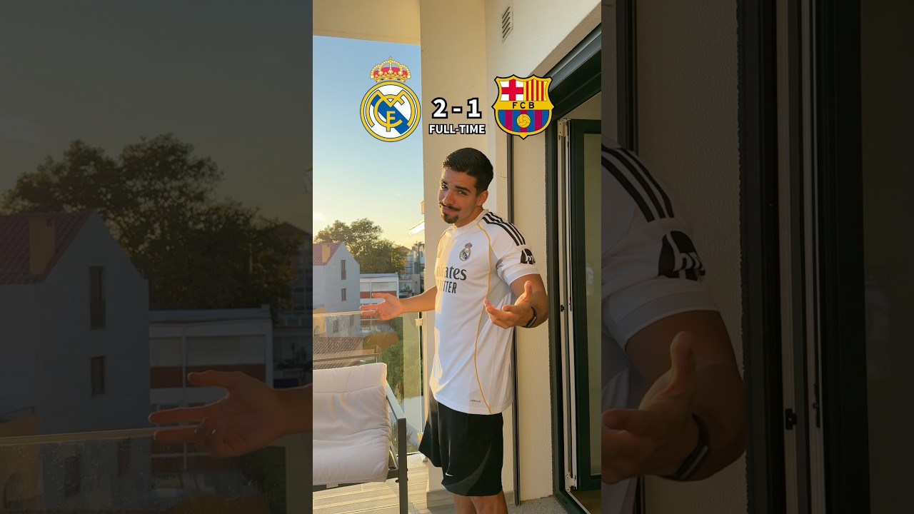 Epic El Clásico Showdown: Real Madrid vs Barcelona Highlights! ⚽