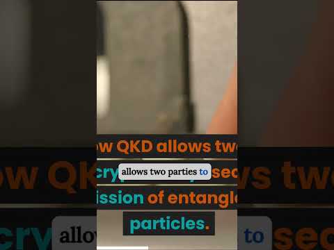 secrets with quantum key distribution #innovation #technology #quantumcomputing