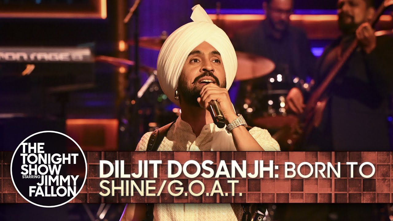 Diljit Dosanjh Performs Hit Medley on The Tonight Show 🌟