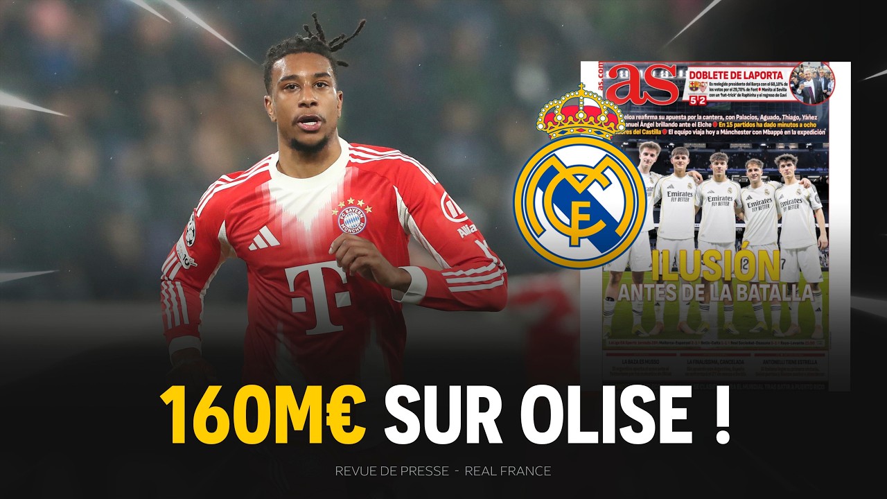 😱💰 160M€ SUR OLISE ! BELLINGHAM ET MBAPPÉ DE RETOUR ! INSIDE REAL MADRID - ELCHE