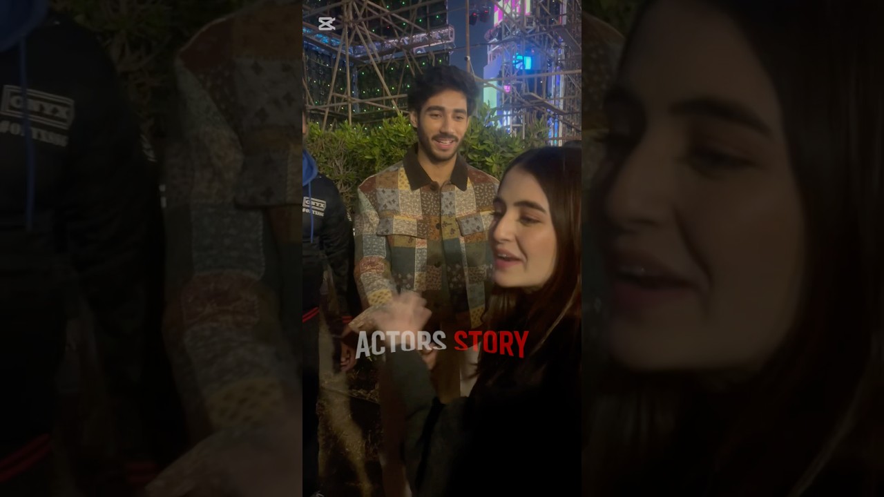 Ali Raza & Merub Ali Spotted Backstage 🎬