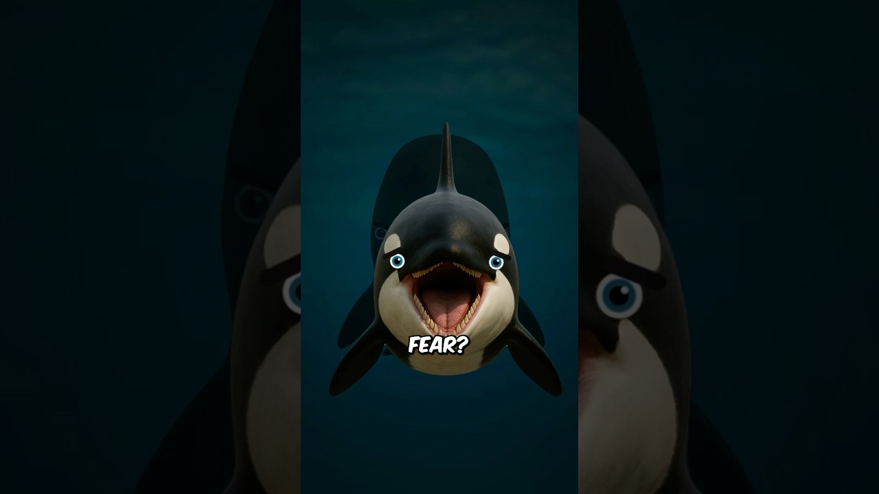 Orcas are scared of this animal!