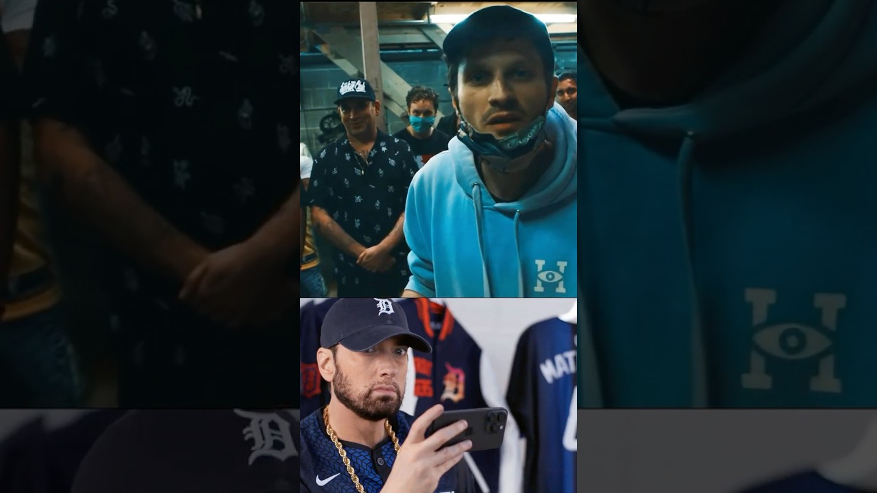 Eminem's Epic Reaction to a Viral Rap Battle 🎤