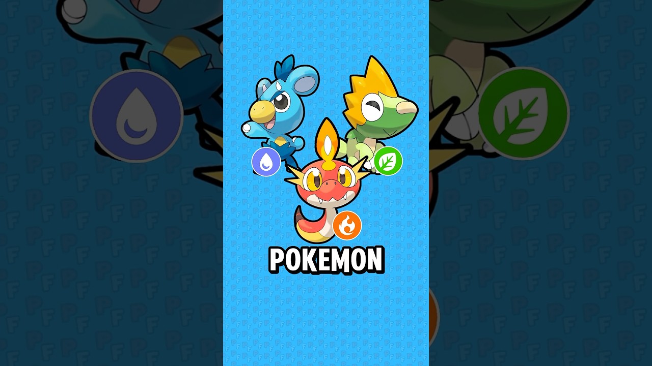 Choose Your Starter Pokémon! (Fan Art) 🎨