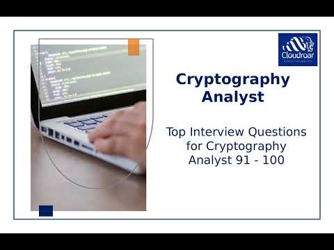 Top 10 Cryptography Analyst Interview Questions and Answers For 2025 | Part 80